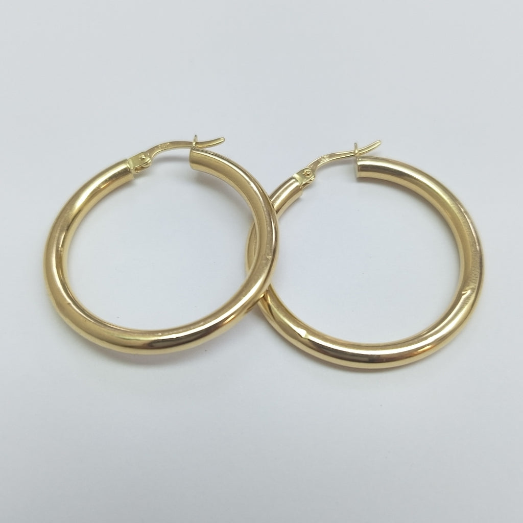 ARRACADAS PAR ORO 14 K 2.3 GRMS (SEMINUEVO)