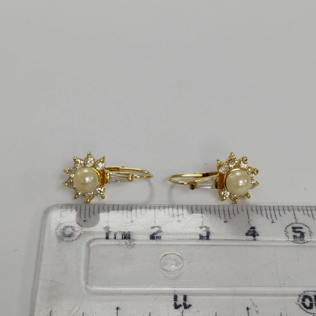 ARETES PAR ORO 14 K 4,00 GRMS (SEMINUEVO)