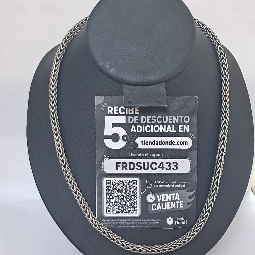 CADENA PLATA 60.2 GRMS (SEMINUEVO)