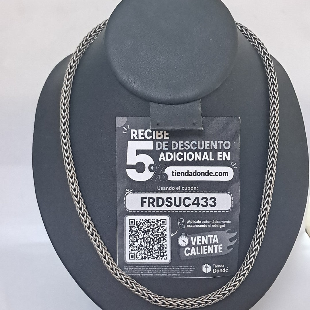 CADENA PLATA 60.2 GRMS (SEMINUEVO)