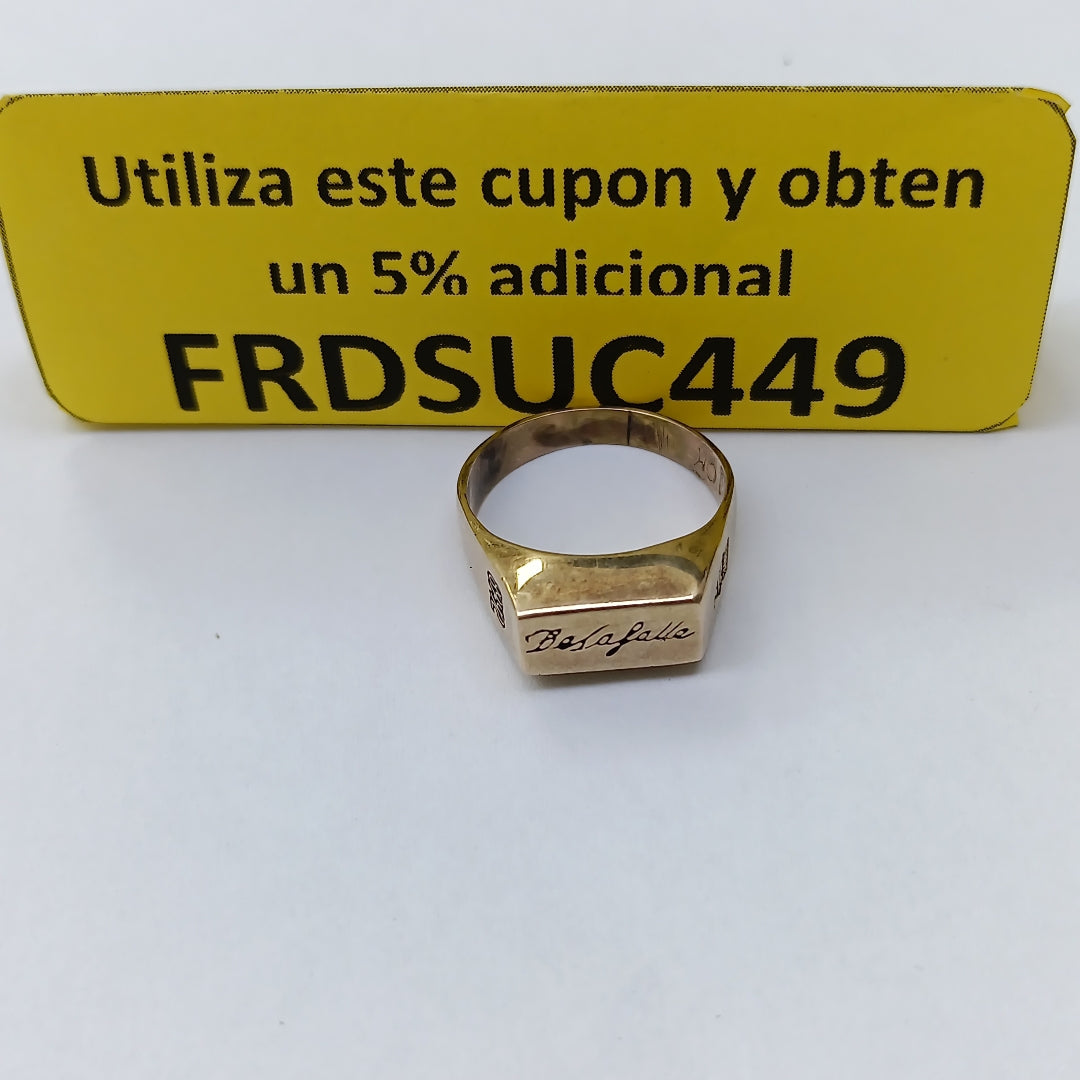 ANILLO ORO 8 K 5 GRMS (SEMINUEVO)
