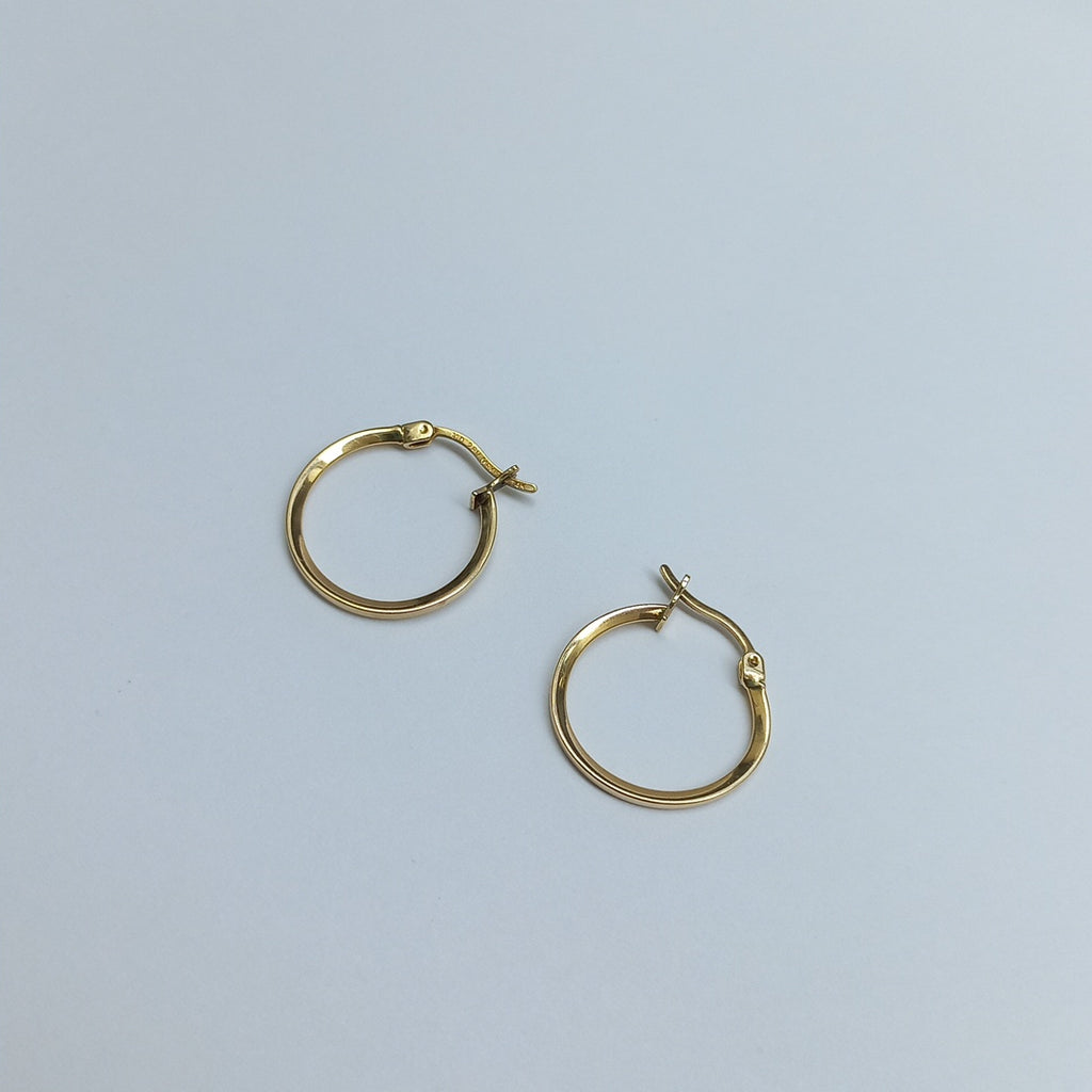 ARRACADAS PAR ORO 14 K 1.3 GRMS (SEMINUEVO)