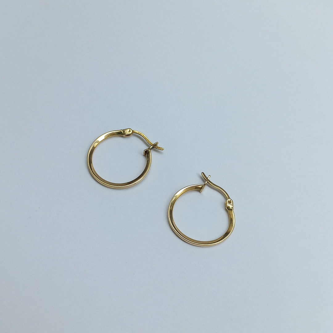 ARRACADAS PAR ORO 14 K 1.3 GRMS (SEMINUEVO)