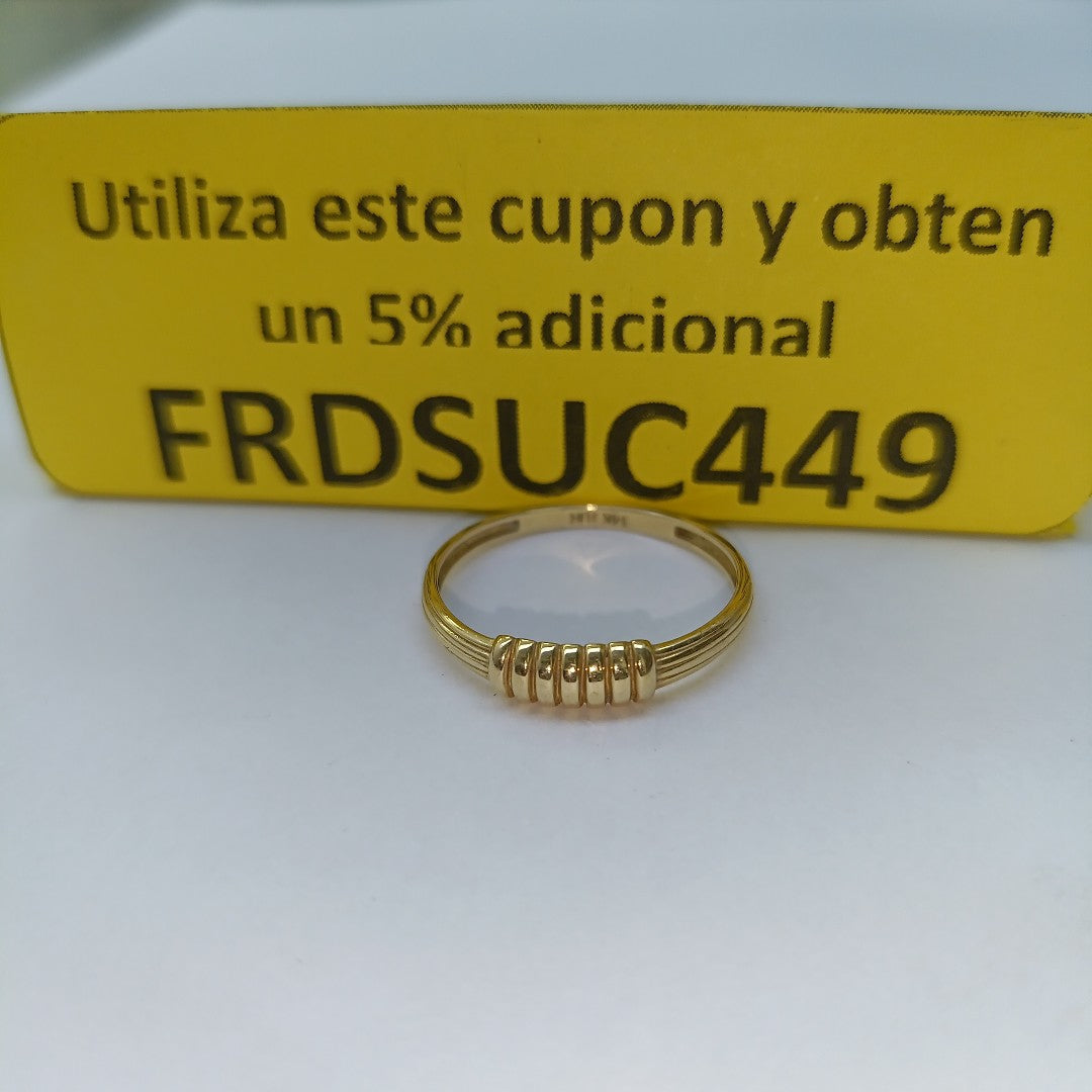 ANILLITO ORO 14 K 1.3 GRMS (SEMINUEVO)