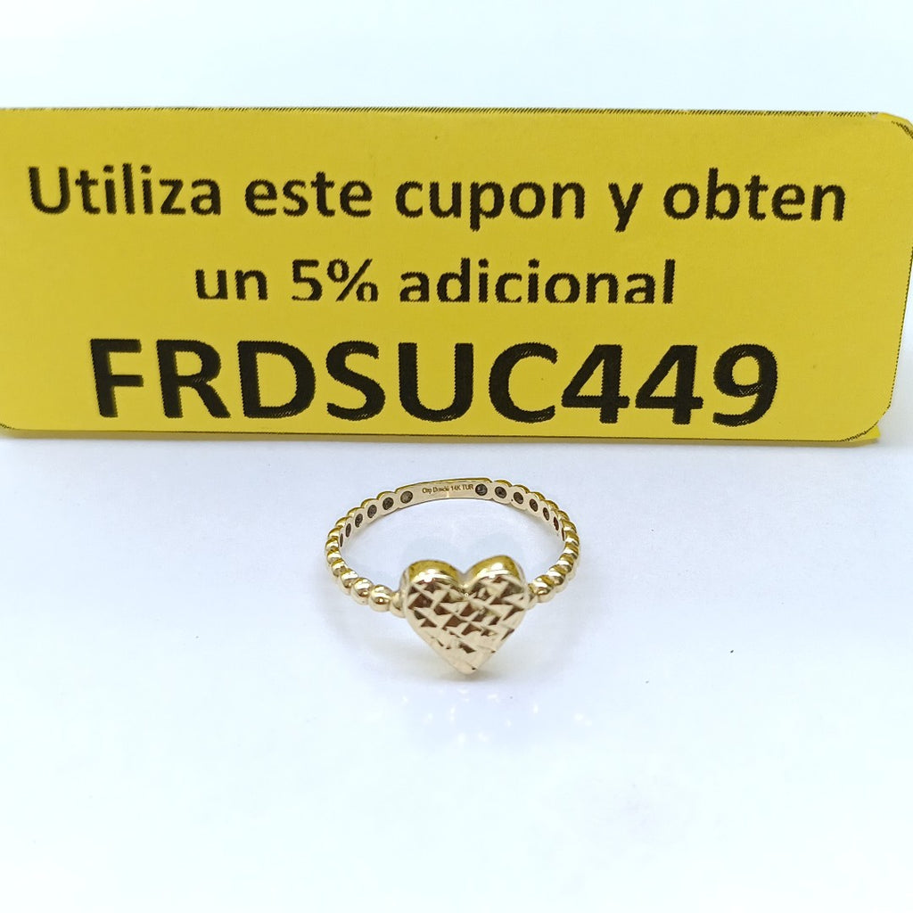 ANILLITO ORO 14 K 1.3 GRMS (SEMINUEVO)