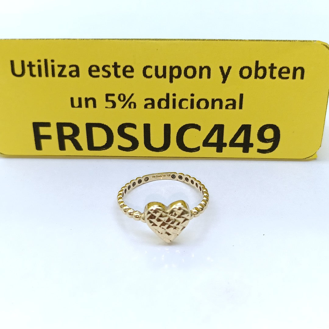 ANILLITO ORO 14 K 1.3 GRMS (SEMINUEVO)