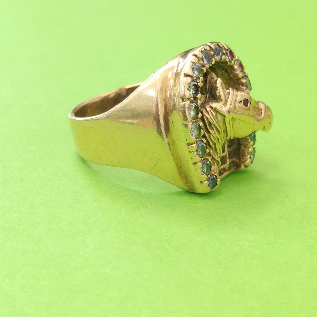 ANILLO ORO 14 K 13.2 GRMS (SEMINUEVO)