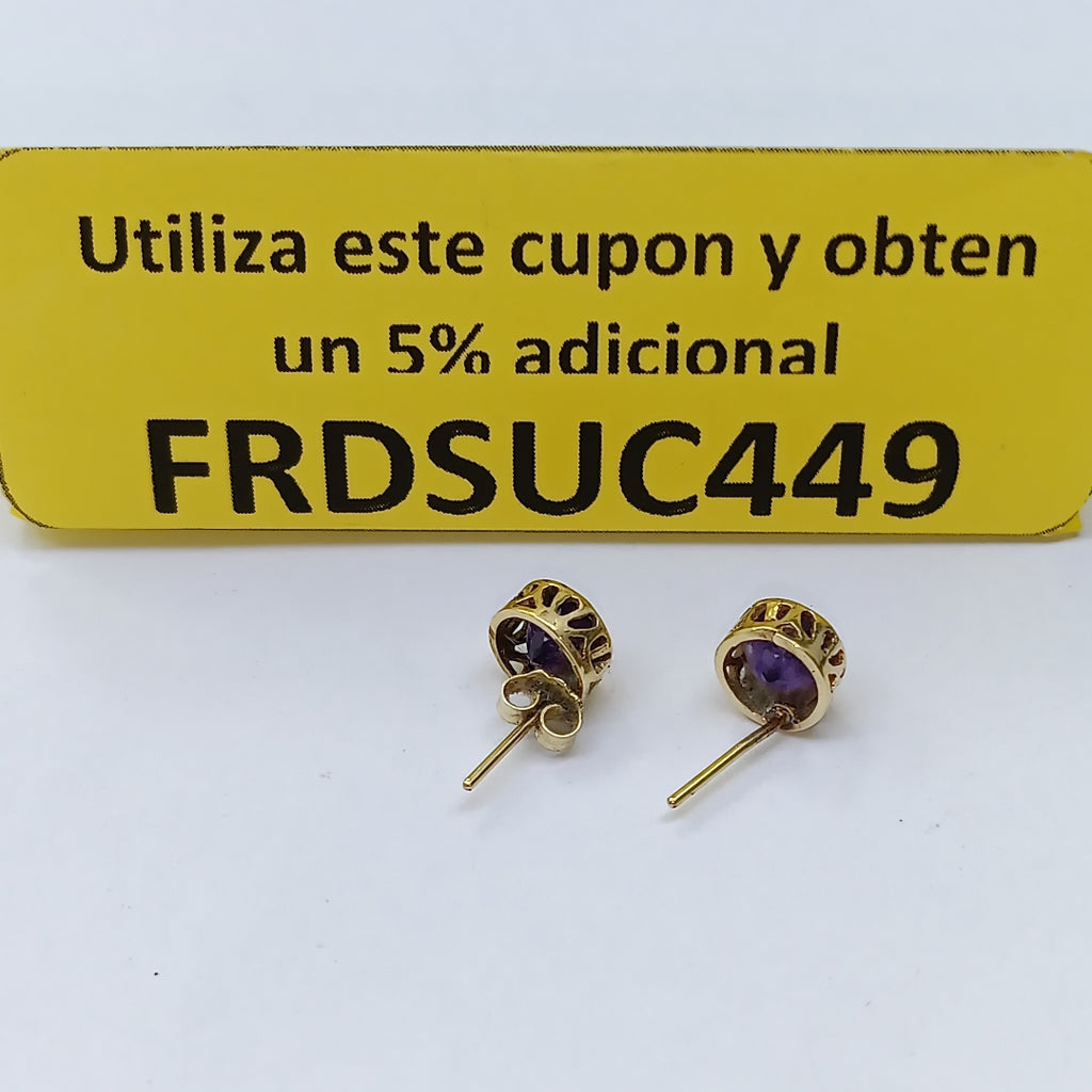 BROQUELES PAR ORO 14 K 1.8 GRMS (SEMINUEVO)
