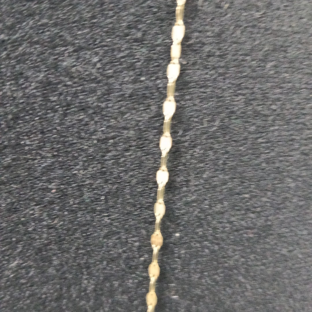CADENA, MEDALLA RELIGIOSA ORO 10 K 2.7 GRMS (SEMINUEVO)