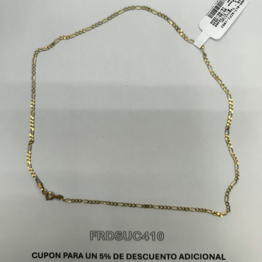 CADENA ORO 10 K 2,50 GRMS (SEMINUEVO)