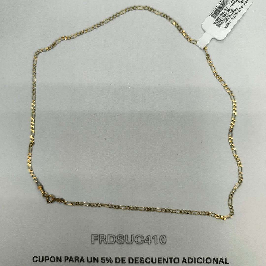 CADENA ORO 10 K 2,50 GRMS (SEMINUEVO)
