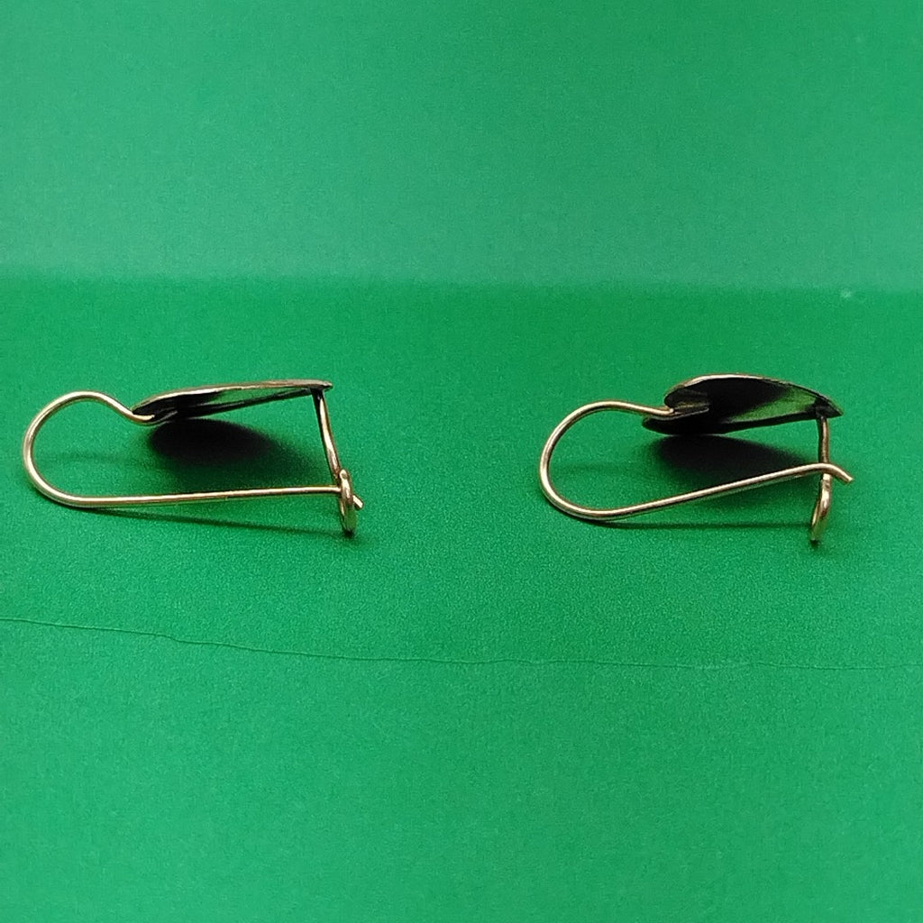 ARETES PAR ORO, RODIADO 10 K 1.1 GRMS (SEMINUEVO)