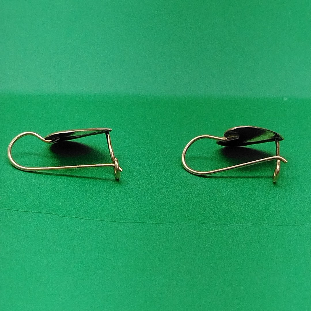 ARETES PAR ORO, RODIADO 10 K 1.1 GRMS (SEMINUEVO)