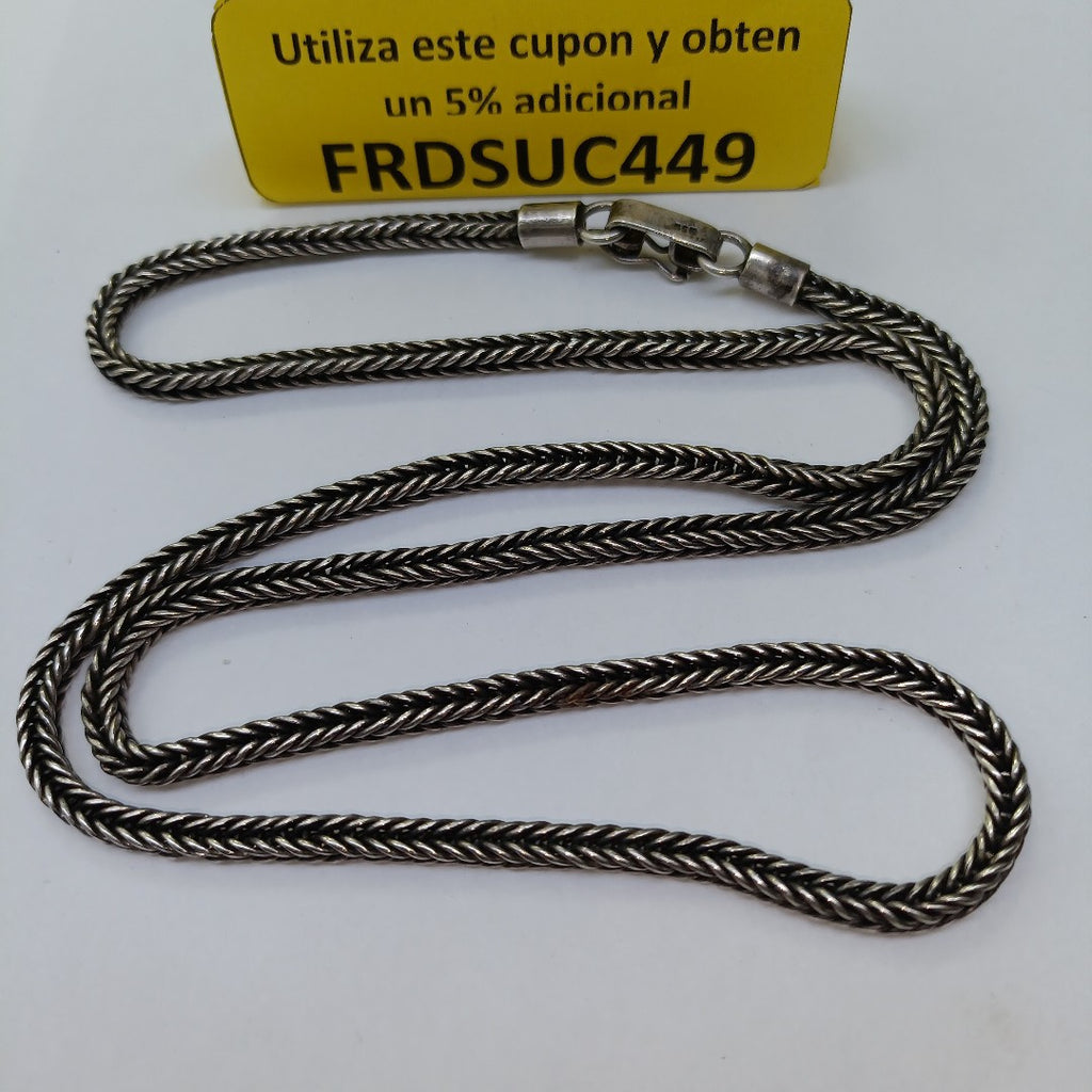 CADENA PLATA 45,90 GRMS (SEMINUEVO)