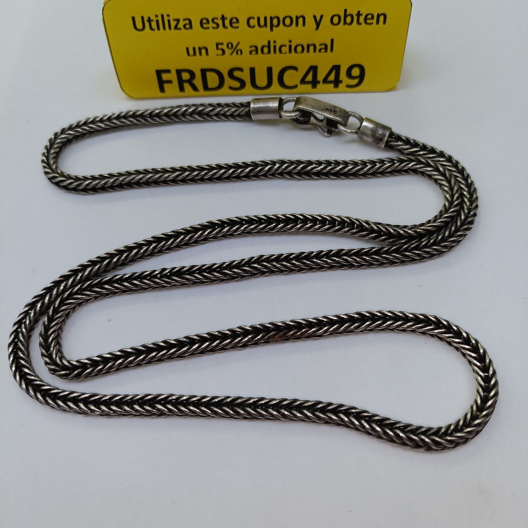 CADENA PLATA 45,90 GRMS (SEMINUEVO)