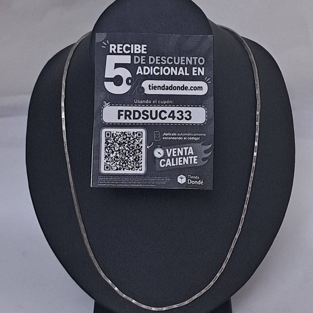 CADENA PLATA 9,90 GRMS (SEMINUEVO)