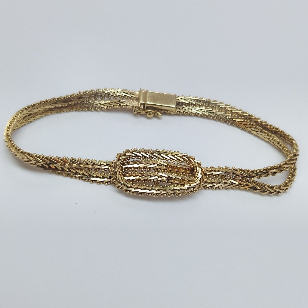 PULSERA ORO 14 K 15.1 GRMS (SEMINUEVO)
