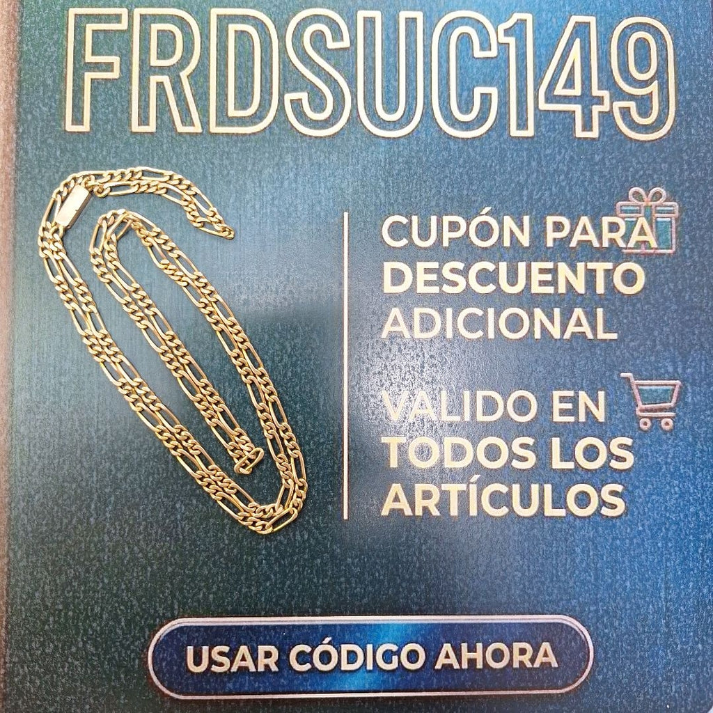 CADENA ORO 8 K 10.2 GRMS (SEMINUEVO)