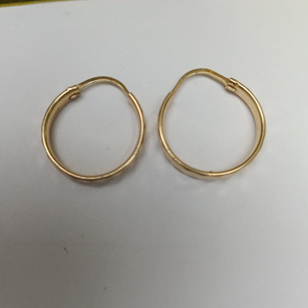 ARRACADAS PAR ORO 14 K 1.7 GRMS (SEMINUEVO)