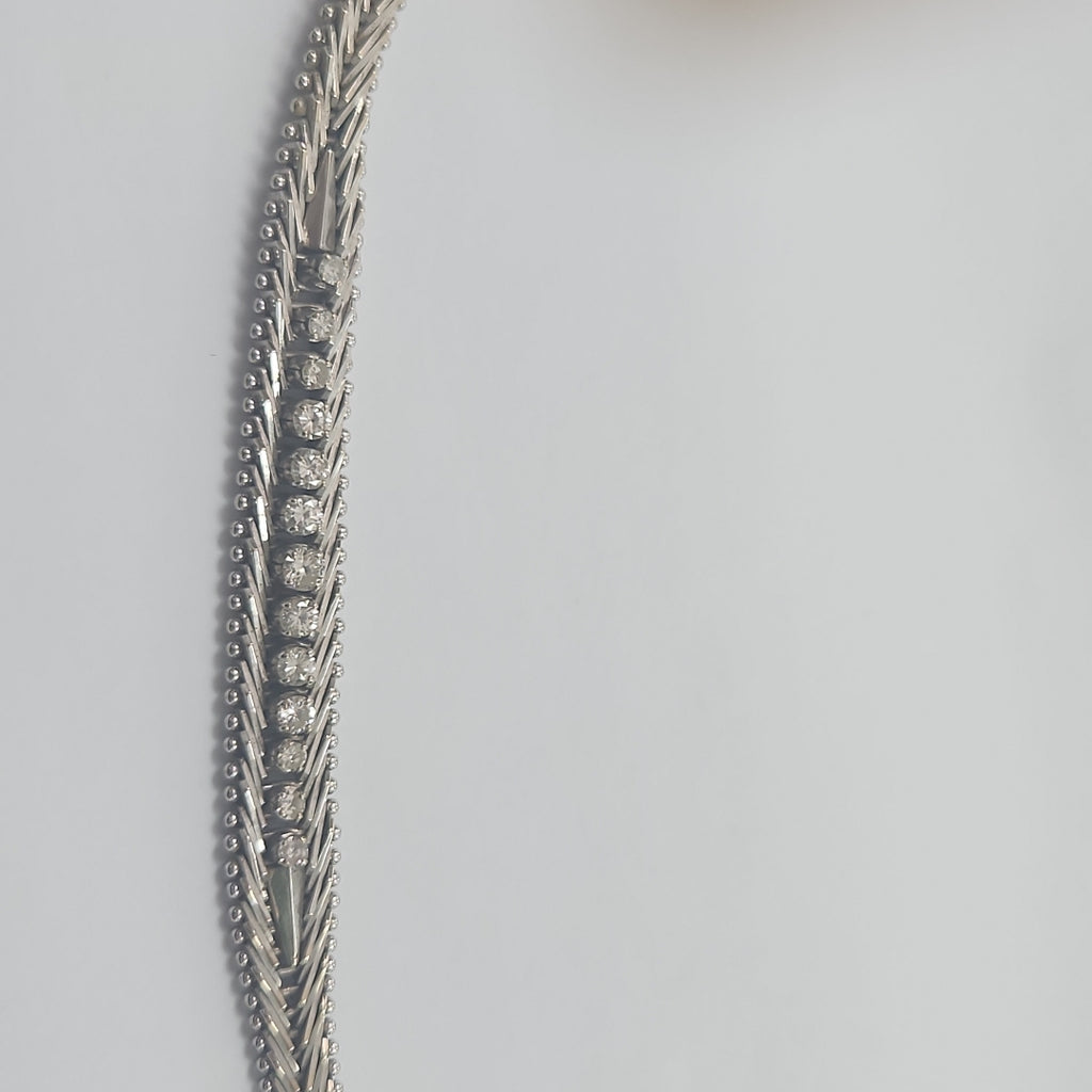 PULSERA ORO BLANCO 14 K 24,00 GRMS (SEMINUEVO)