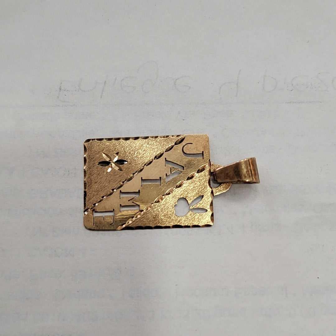 DIJE ORO 14 K 2.1 GRMS (SEMINUEVO)