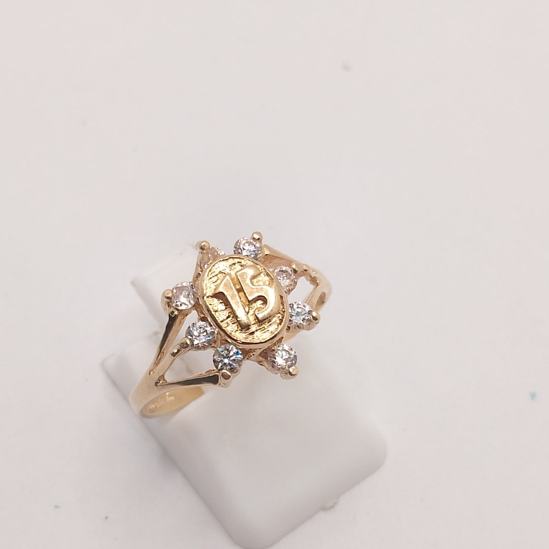 ANILLITO ORO 14 K 2.5 GRMS (SEMINUEVO)