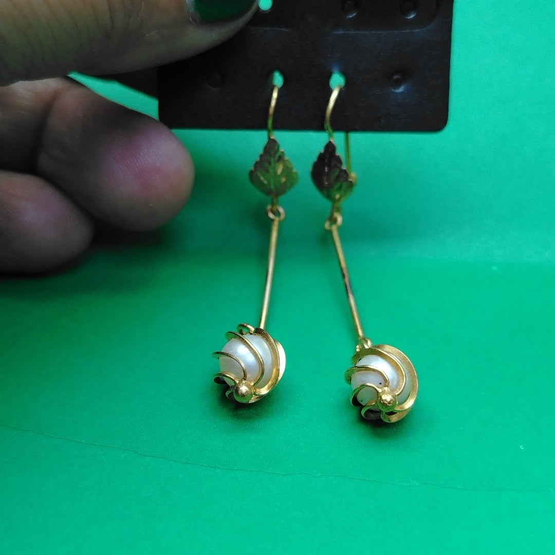 ARETES PAR ORO 10 K 3.7 GRMS (SEMINUEVO)