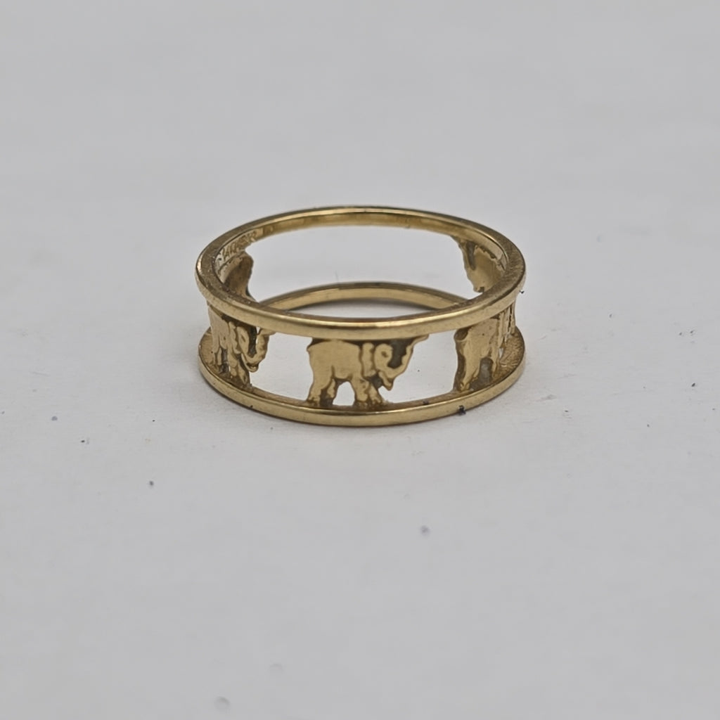 ANILLO ORO 14 K 3 GRMS (SEMINUEVO)