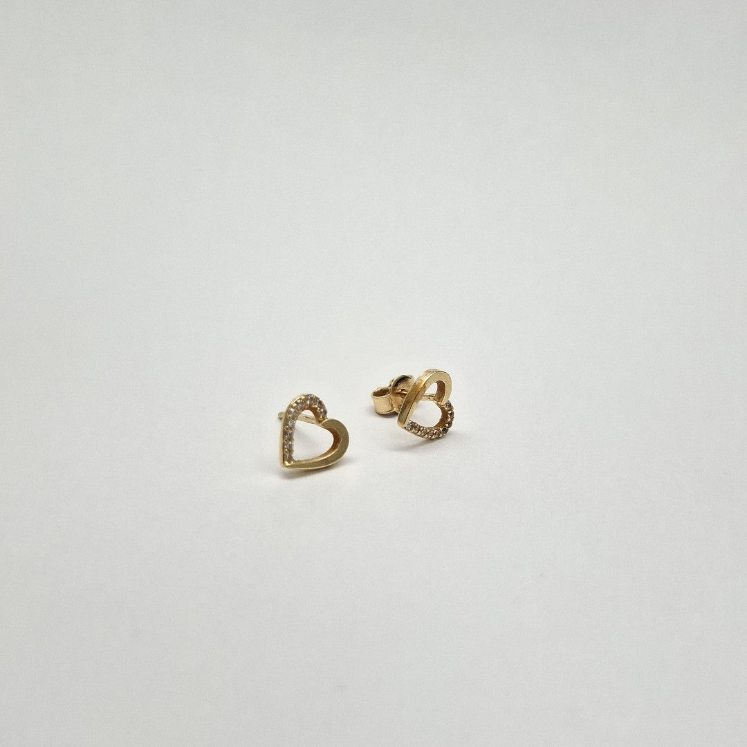 BROQUELES PAR ORO 14 K 0,90 GRMS (SEMINUEVO)