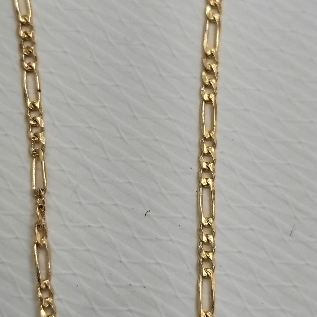 PULSERAS BARBADA ORO 14K 18 CM 1.5 GR (NUEVO)