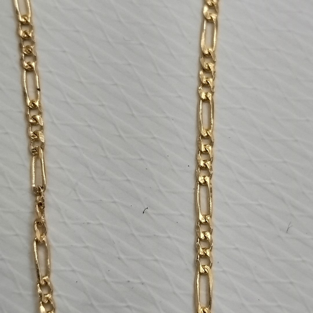 PULSERAS BARBADA ORO 14K 18 CM 1.5 GR (NUEVO)