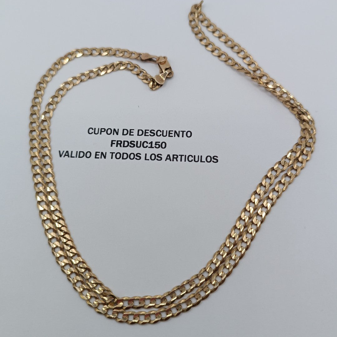 CADENA ORO 14 K 16.3 GRMS (SEMINUEVO)