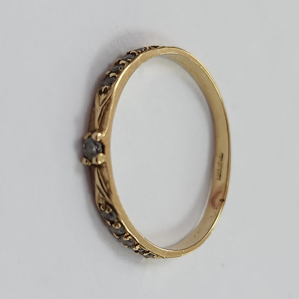 ANILLO ORO 14 K 1 GRMS (SEMINUEVO)