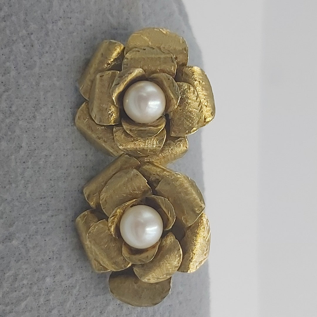 ARETES PAR ORO 8 K 10,50 GRMS (SEMINUEVO)