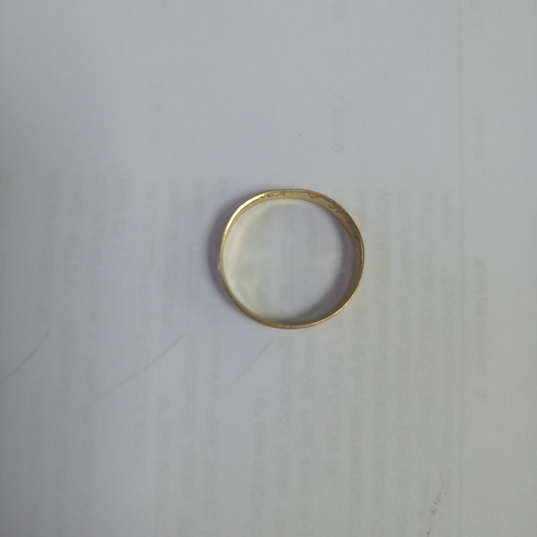 ARGOLLA ORO 14 K 1.2 GRMS (SEMINUEVO)