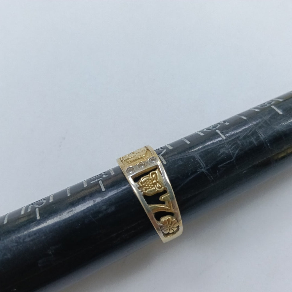 ARGOLLA DE LA SUERTE ORO 14 K 5,20 GRMS (SEMINUEVO)