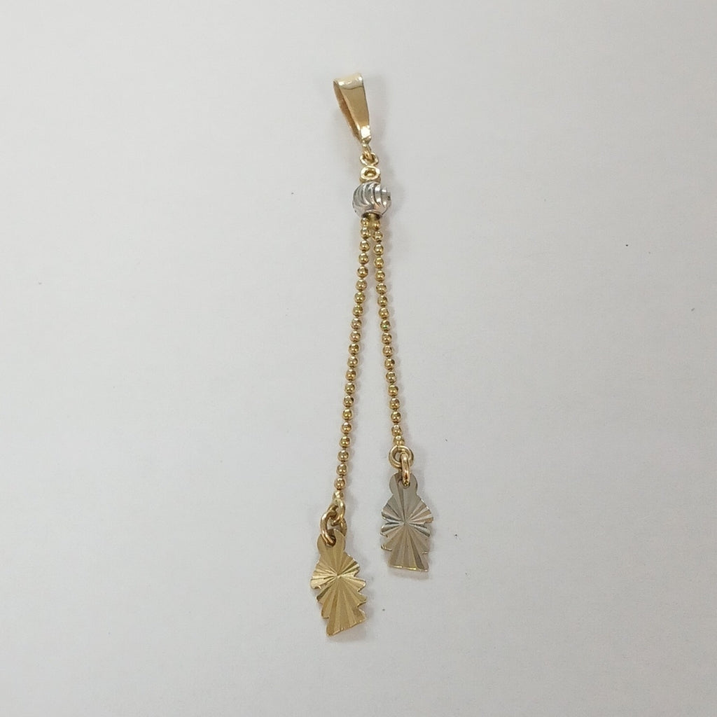DIJE ORO,ORO BLANCO 14 K 1,30 GRMS (SEMINUEVO)