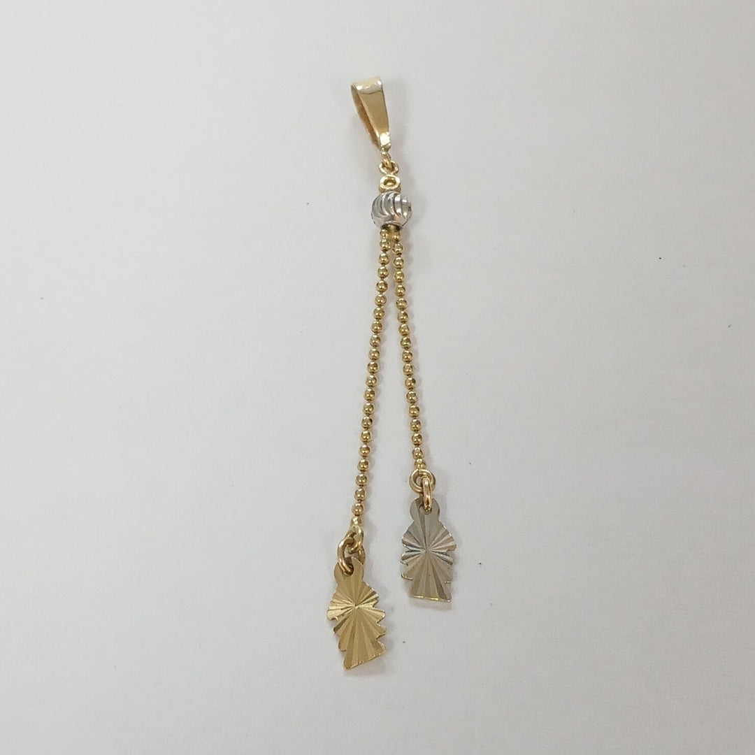 DIJE ORO,ORO BLANCO 14 K 1,30 GRMS (SEMINUEVO)