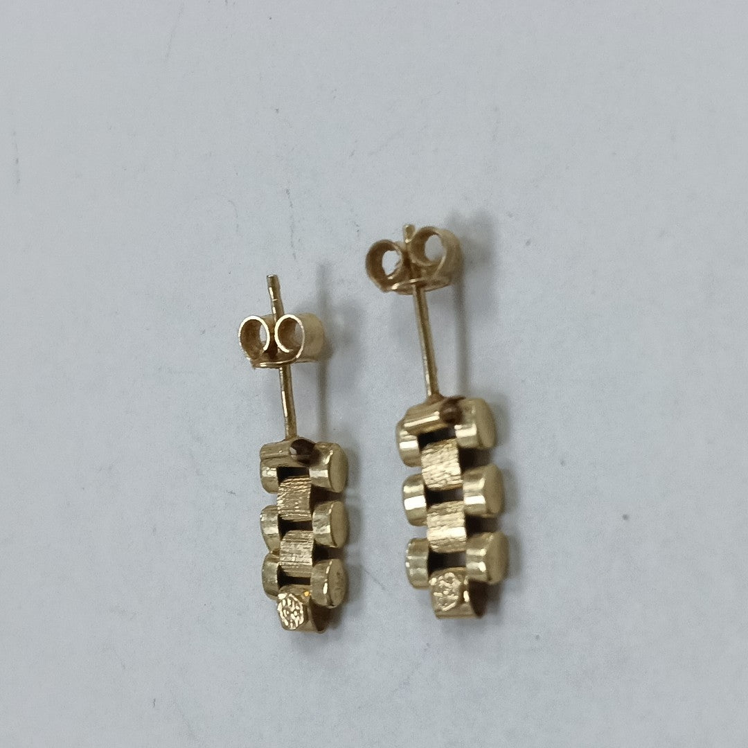 BROQUELES PAR ORO 14 K 1.5 GRMS (SEMINUEVO)