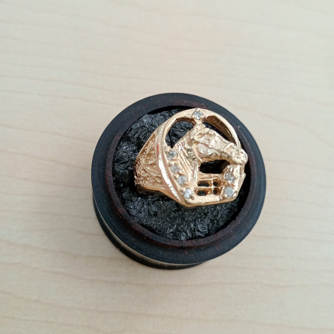 ANILLO ORO 10 K 6.5 GRMS (SEMINUEVO)