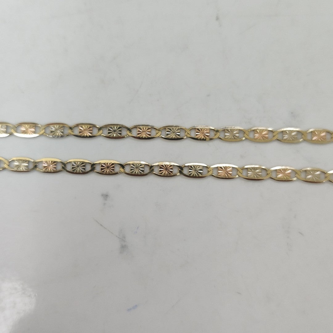 CADENA ORO 10 K 6.8 GRMS (SEMINUEVO)