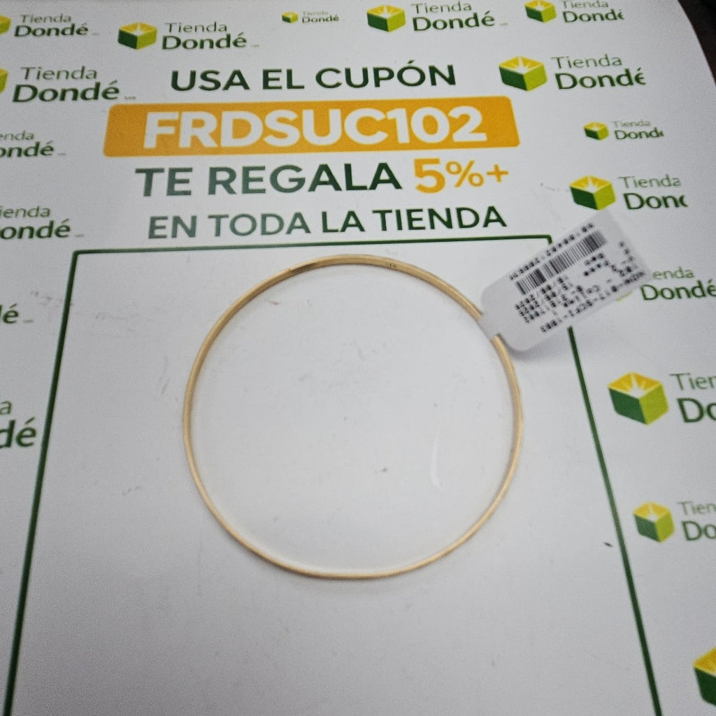 PULSERA RIGIDA ORO 14 K 5.9 GRMS (SEMINUEVO)