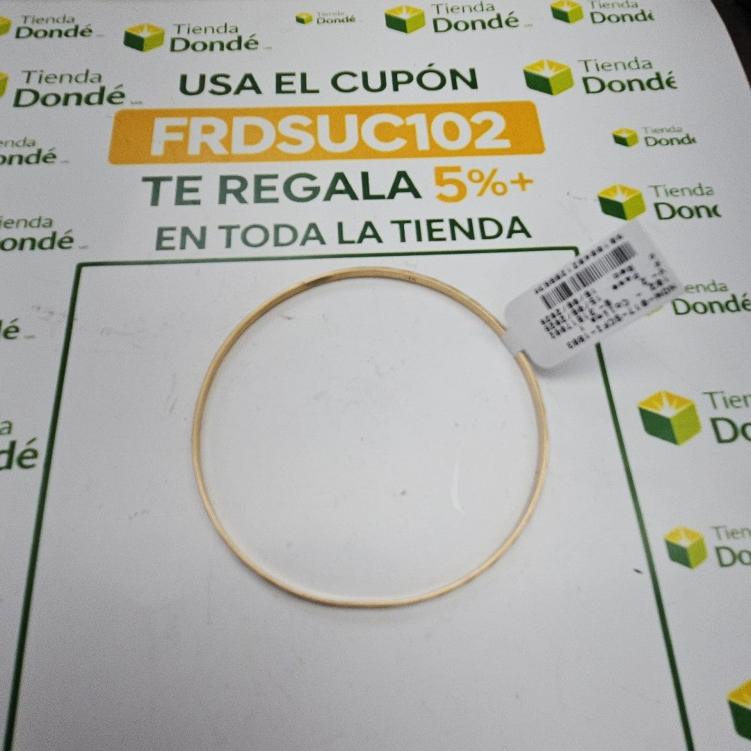 PULSERA RIGIDA ORO 14 K 5.9 GRMS (SEMINUEVO)