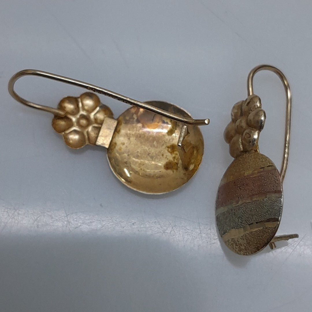 ARETES PAR ORO 10 K 1,20 GRMS (SEMINUEVO)