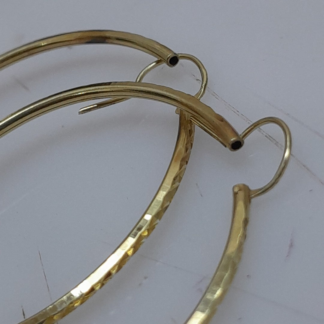 ARRACADAS PAR ORO 14 K 1.8 GRMS (SEMINUEVO)