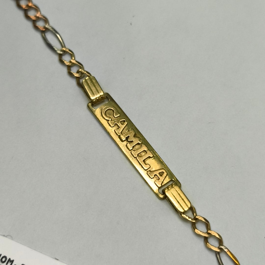 ESCLAVA ORO COMBINADO 10 K 3,10 GRMS (SEMINUEVO)