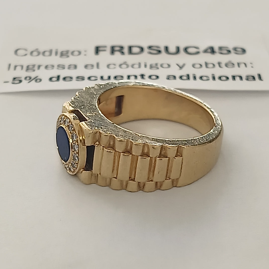 ANILLO ORO 18 K 12,60 GRMS (SEMINUEVO)