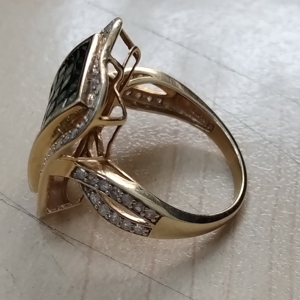 ANILLO ORO 14 K 6.5 GRMS (SEMINUEVO)