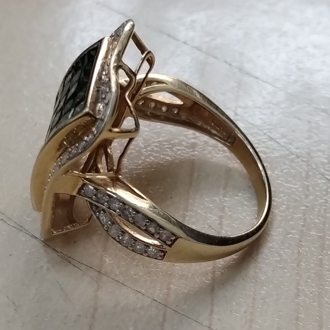 ANILLO ORO 14 K 6.5 GRMS (SEMINUEVO)