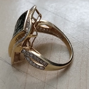 ANILLO ORO 14 K 6.5 GRMS (SEMINUEVO)